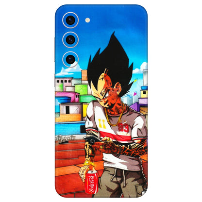 Samsung A/S Series Phone Skins (All Models) - Vegeta - 3D Embossed Finish (L-136) Samsung Galaxy S23 Plus (5G)