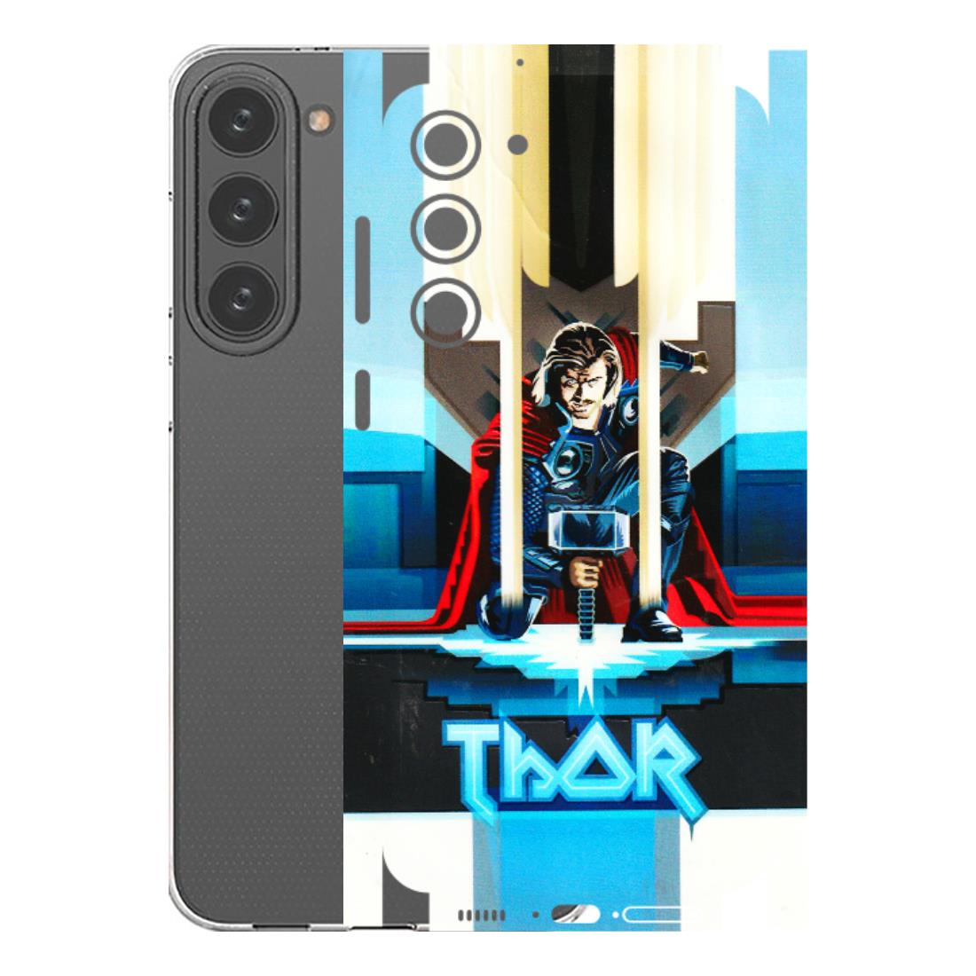 Samsung A/S Series Phone Skins (All Models) - Thor - 3D Embossed Finish (L-137) Samsung Galaxy S23 Plus (5G)