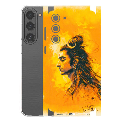 Samsung A/S Series Phone Skins (All Models) - Shiv Shakti - 3D Embossed Finish (L-14) Samsung Galaxy S23 Plus (5G)