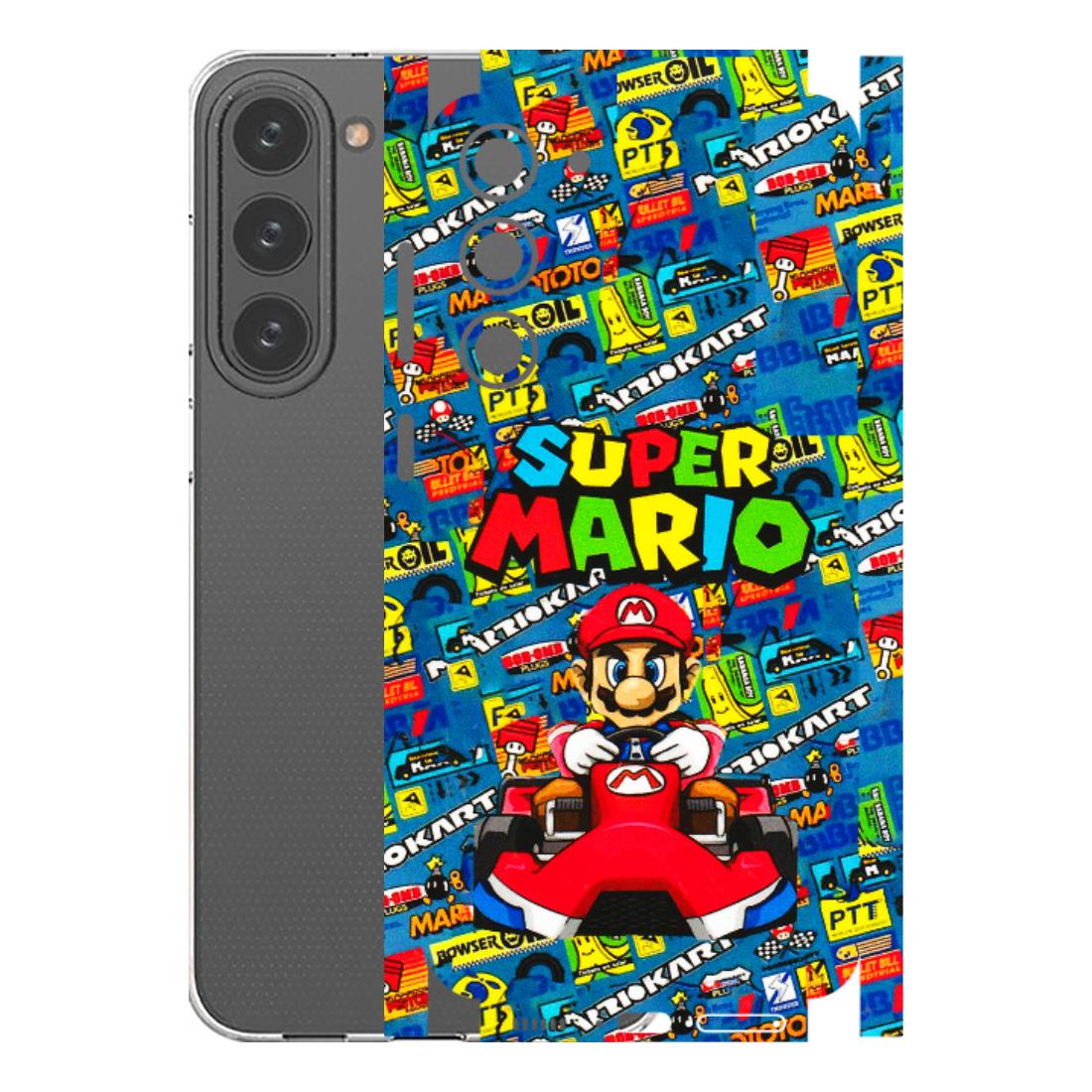 Samsung A/S Series Phone Skins (All Models) - Super Mario Kart - 3D Embossed Finish (L-140) Samsung Galaxy S23 Plus (5G)