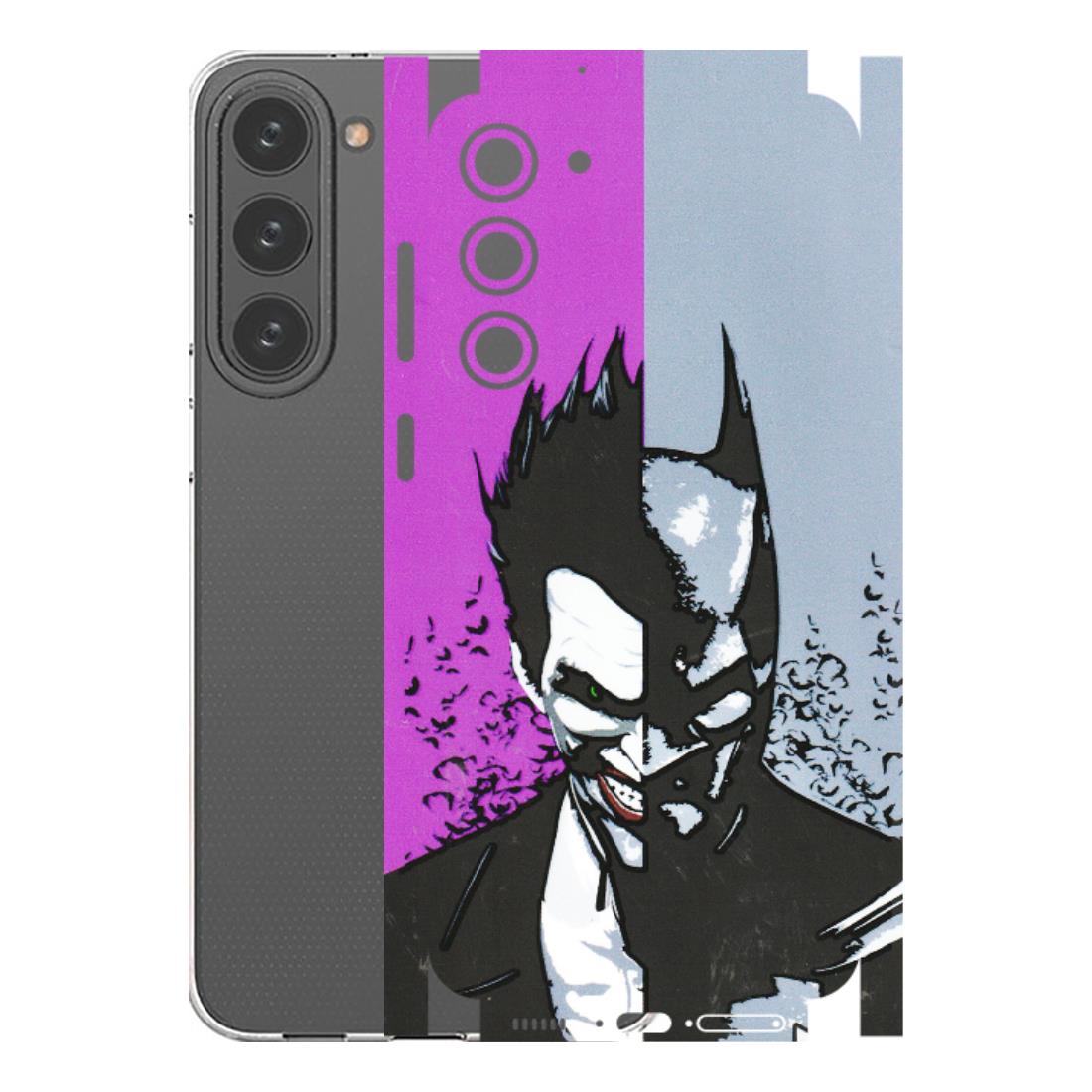 Samsung A/S Series Phone Skins (All Models) - Batman & Joker - 3D Embossed Finish (L-143) Samsung Galaxy S23 Plus (5G)