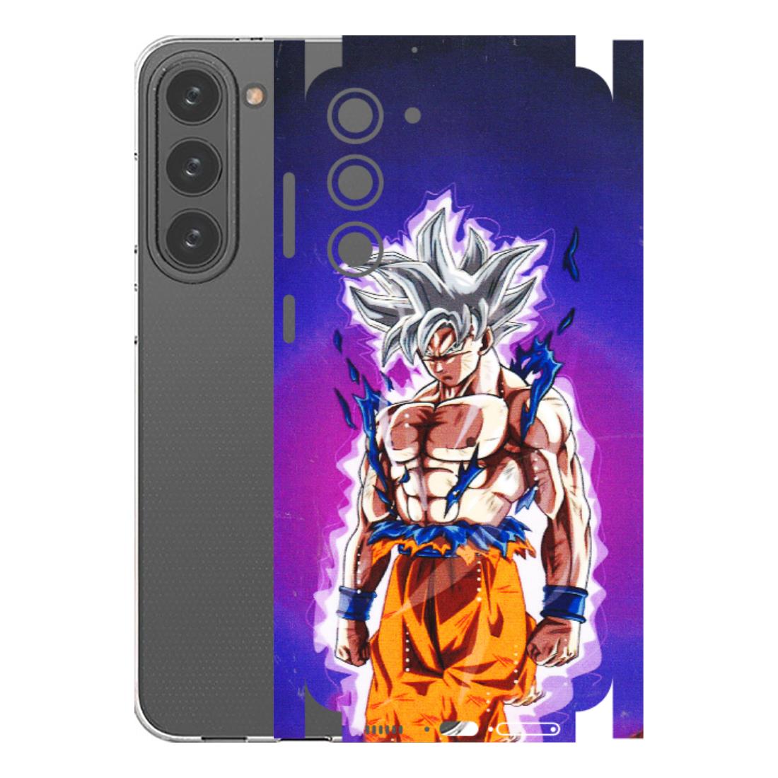 Samsung A/S Series Phone Skins (All Models) - Goku Purple Anime - 3D Embossed Finish (L-147) Samsung Galaxy S23 Plus (5G)