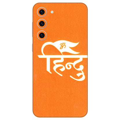 Samsung A/S Series Phone Skins (All Models) - Hindu Kesari - 3D Embossed Finish (L-154) Samsung Galaxy S23 Plus (5G)