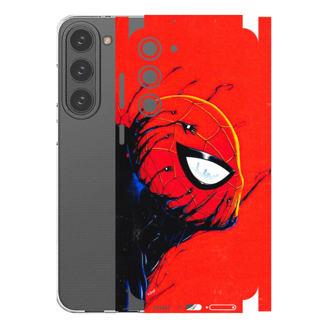 Samsung A/S Series Phone Skins (All Models) - Spiderman Face Venom - 3D Embossed Finish (L-165) Samsung Galaxy S23 Plus (5G)