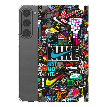 Samsung A/S Series Phone Skins (All Models) - Just Do It Doodles - 3D Embossed Finish (L-166) Samsung Galaxy S23 Plus (5G)