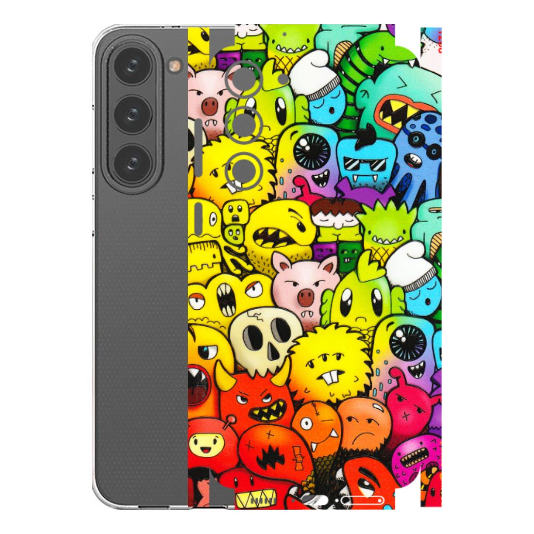 Samsung A/S Series Phone Skins (All Models) - Angry Funkies - 3D Embossed Finish (L-169) Samsung Galaxy S23 Plus (5G)