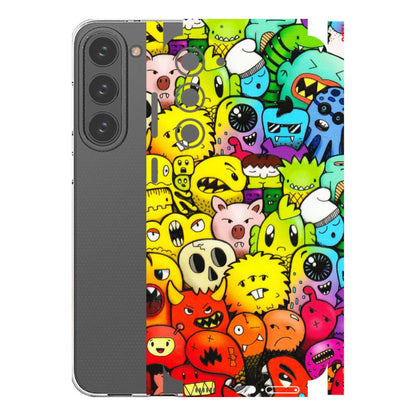 Samsung A/S Series Phone Skins (All Models) - Angry Funkies - 3D Embossed Finish (L-169) Samsung Galaxy S23 Plus (5G)