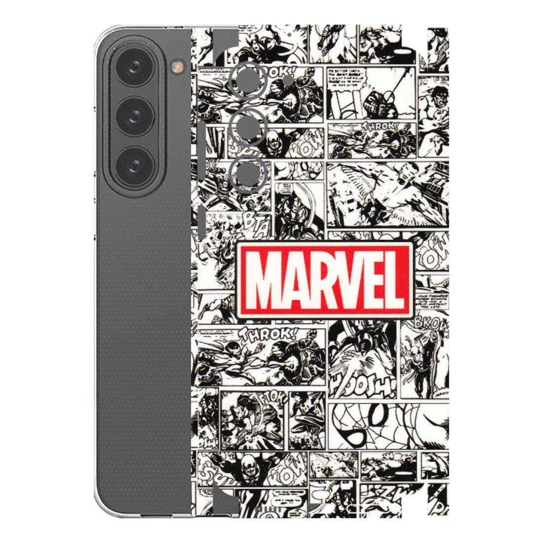 Samsung A/S Series Phone Skins (All Models) - Marvel Comic - 3D Embossed Finish (L-171) Samsung Galaxy S23 Plus (5G)