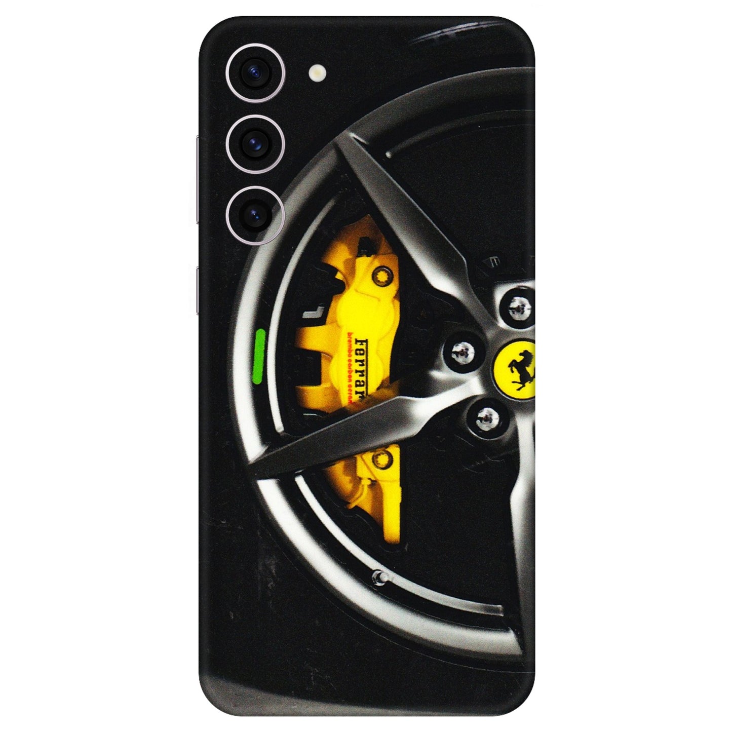 Samsung A/S Series Phone Skins (All Models) - Ferrari Wheel Alloy - 3D Embossed Finish (L-173) Samsung Galaxy S23 Plus (5G)