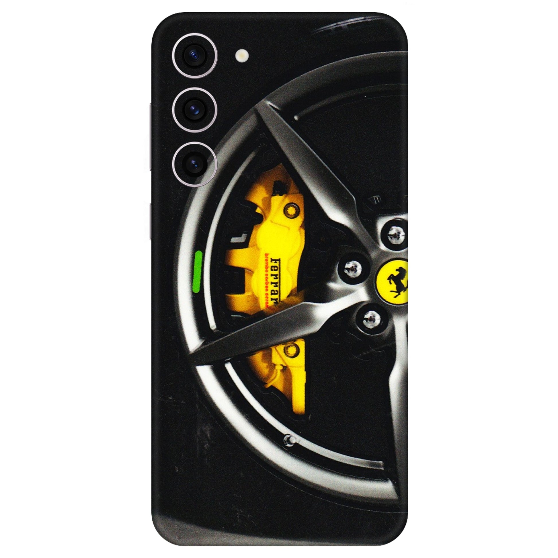 Samsung A/S Series Phone Skins (All Models) - Ferrari Wheel Alloy - 3D Embossed Finish (L-173) Samsung Galaxy S23 Plus (5G)