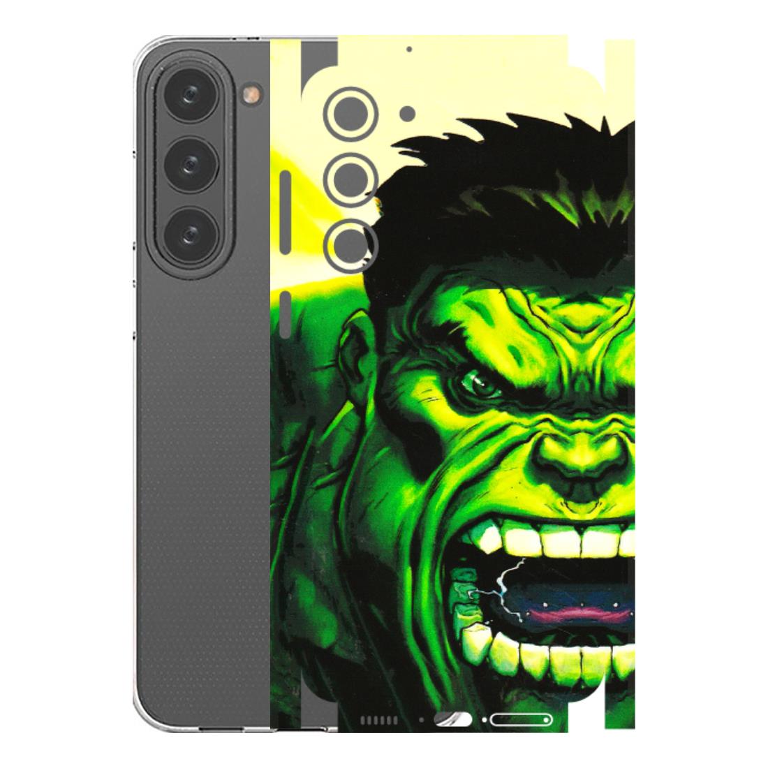 Samsung A/S Series Phone Skins (All Models) - Hulk - 3D Embossed Finish (L-180) Samsung Galaxy S23 Plus (5G)