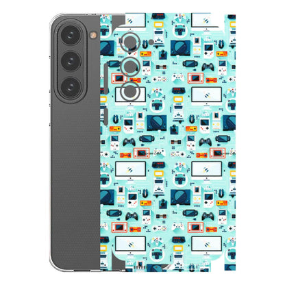 Samsung A/S Series Phone Skins (All Models) - Gadgets Doodle - 3D Embossed Finish (L-184) Samsung Galaxy S23 Plus (5G)