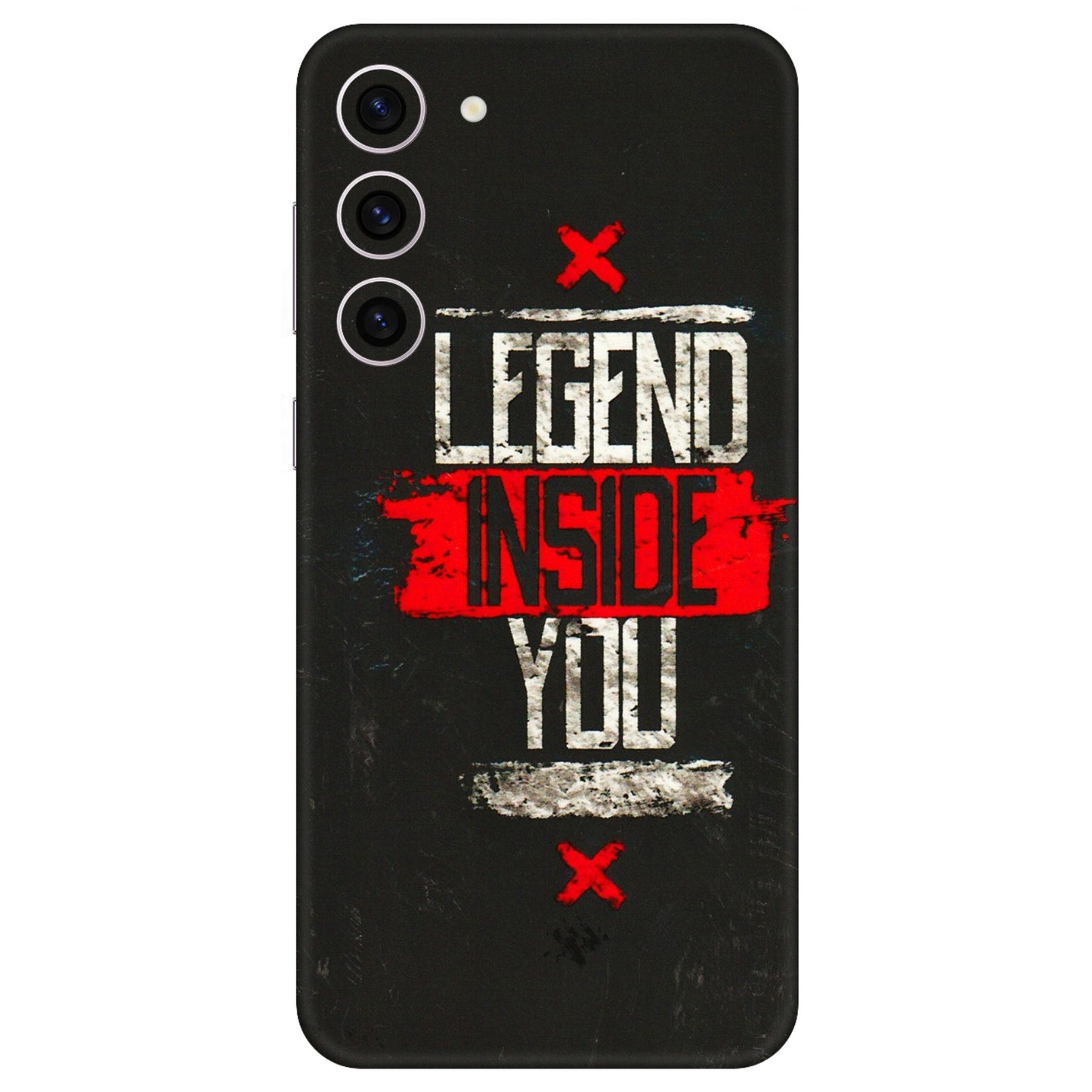 Samsung A/S Series Phone Skins (All Models) - Legend Inside You - 3D Embossed Finish (L-186) Samsung Galaxy S23 Plus (5G)