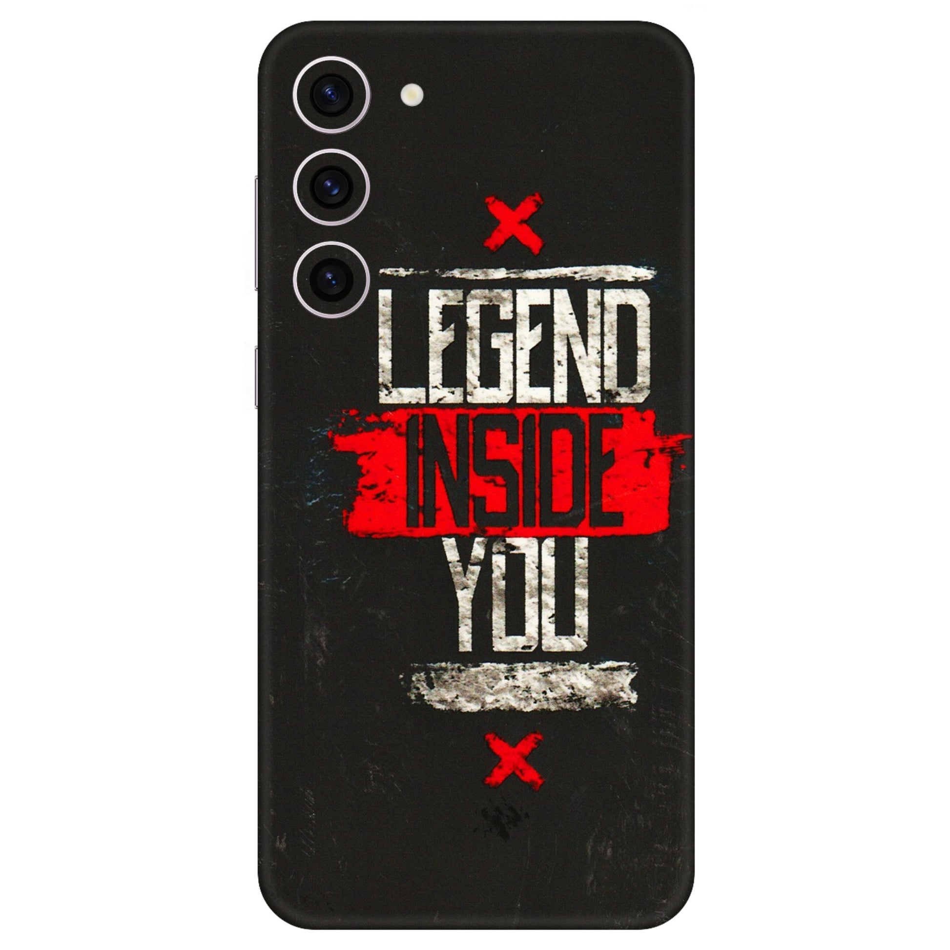 Samsung A/S Series Phone Skins (All Models) - Legend Inside You - 3D Embossed Finish (L-186) Samsung Galaxy S23 Plus (5G)