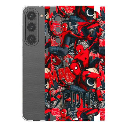 Samsung A/S Series Phone Skins (All Models) - SpiderMan Cool - 3D Embossed Finish (L-188) Samsung Galaxy S23 Plus (5G)