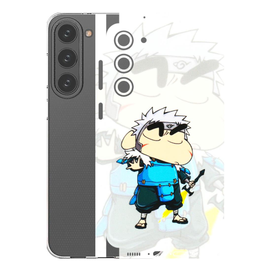 Samsung A/S Series Phone Skins (All Models) - Angry Young Shinchan - 3D Embossed Finish (L-226) Samsung Galaxy S23 Plus (5G)