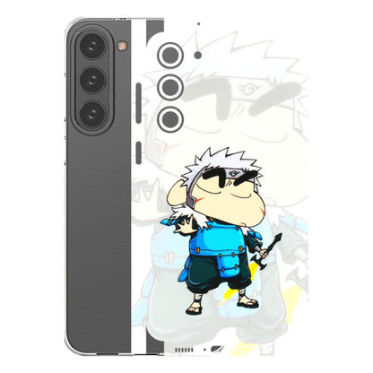 Samsung A/S Series Phone Skins (All Models) - Angry Young Shinchan - 3D Embossed Finish (L-226) Samsung Galaxy S23 Plus (5G)