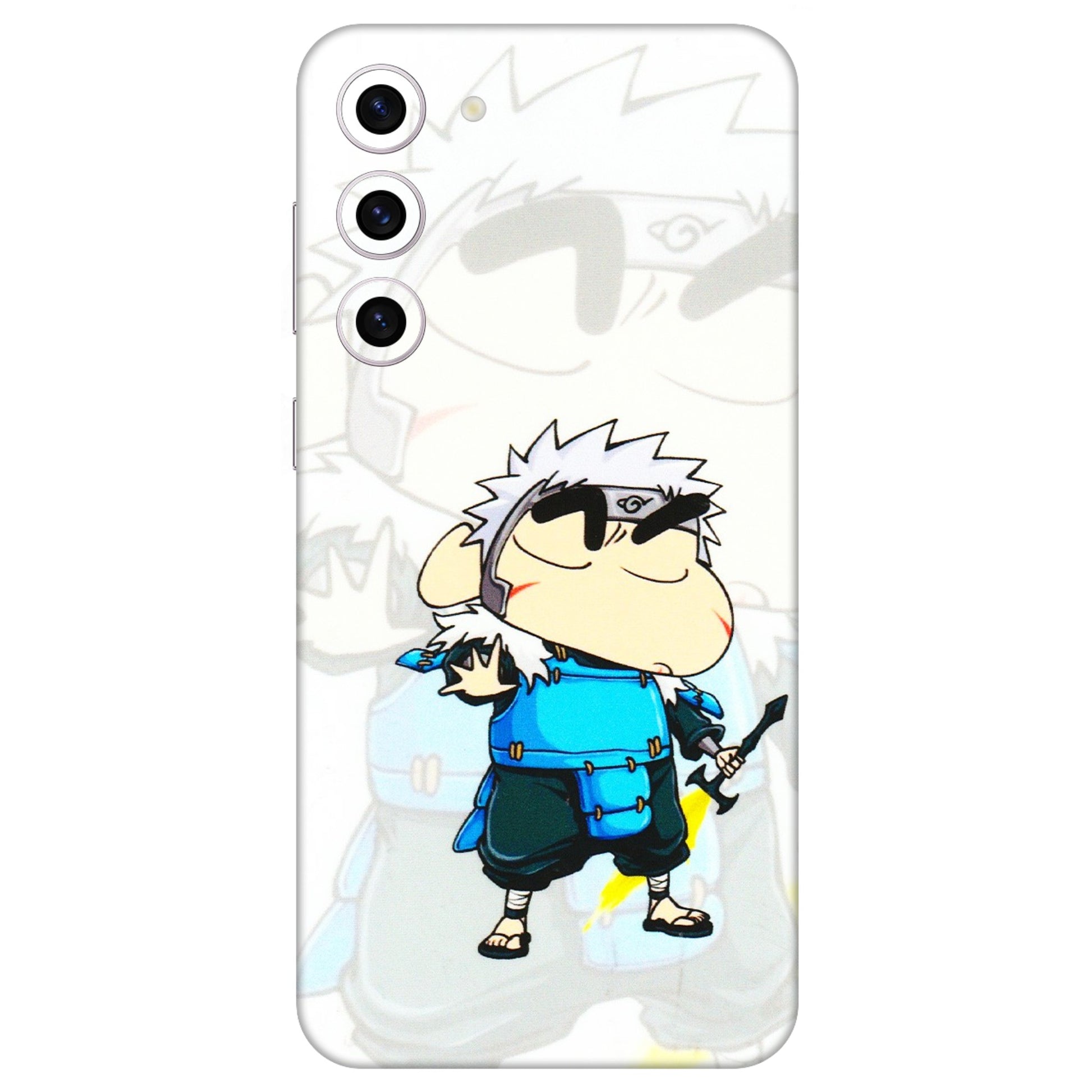 Samsung A/S Series Phone Skins (All Models) - Angry Young Shinchan - 3D Embossed Finish (L-226) Samsung Galaxy S23 Plus (5G)