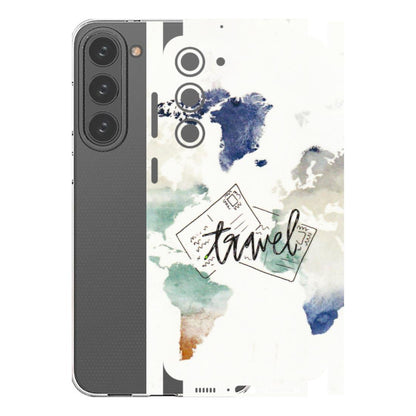 Samsung A/S Series Phone Skins (All Models) - Travel The World - 3D Embossed Finish (L-232) Samsung Galaxy S23 Plus (5G)
