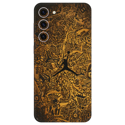 Samsung A/S Series Phone Skins (All Models) - Premium Gold Basketball Player - 3D Embossed Finish (L-236) Samsung Galaxy S23 Plus (5G)