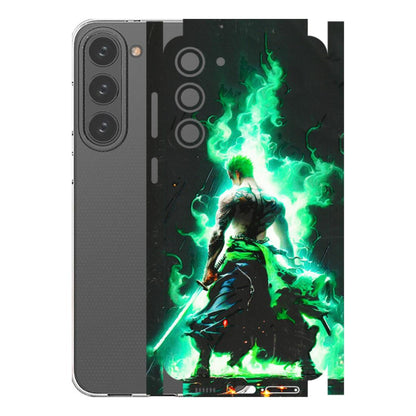 Samsung A/S Series Phone Skins (All Models) - Zoro Sword - 3D Embossed Finish (L-241) Samsung Galaxy S23 Plus (5G)