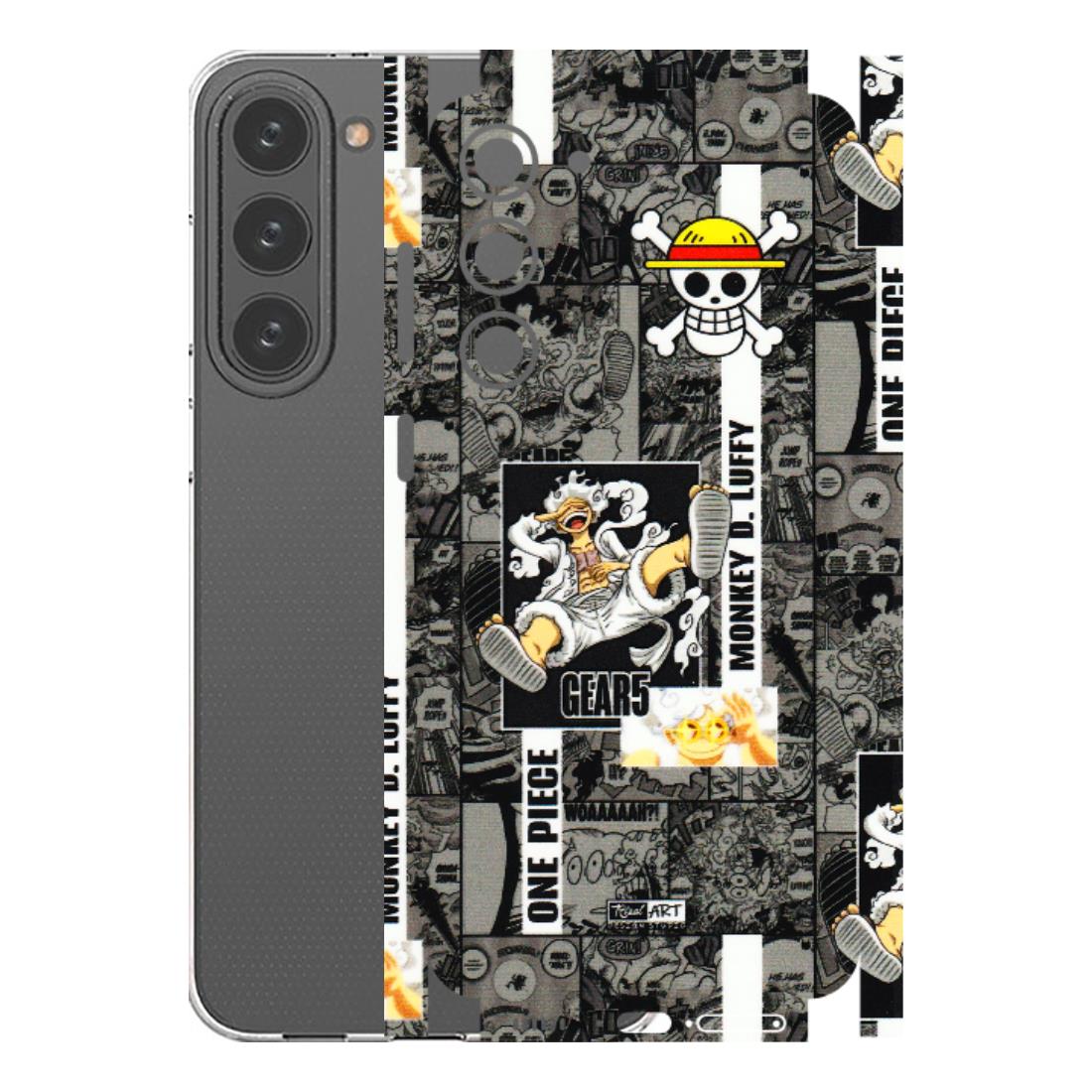 Samsung A/S Series Phone Skins (All Models) - Cuffy Anime MonkeyCamic - 3D Embossed Finish (L-242) Samsung Galaxy S23 Plus (5G)