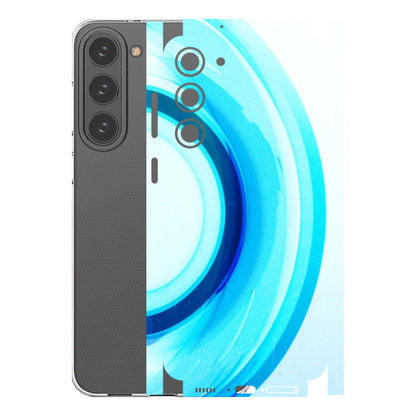 Samsung A/S Series Phone Skins (All Models) - The Blue Curve - 3D Embossed Finish (L-244) Samsung Galaxy S23 Plus (5G)