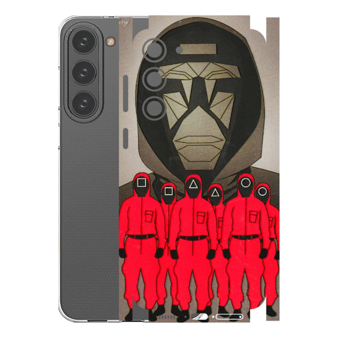 Samsung A/S Series Phone Skins (All Models) - Squid Game Hero - 3D Embossed Finish (L-245) Samsung Galaxy S23 Plus (5G)