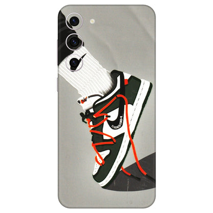 Samsung A/S Series Phone Skins (All Models) - New Grey Sneaker - 3D Embossed Finish (L-261) Samsung Galaxy S23 Plus (5G)