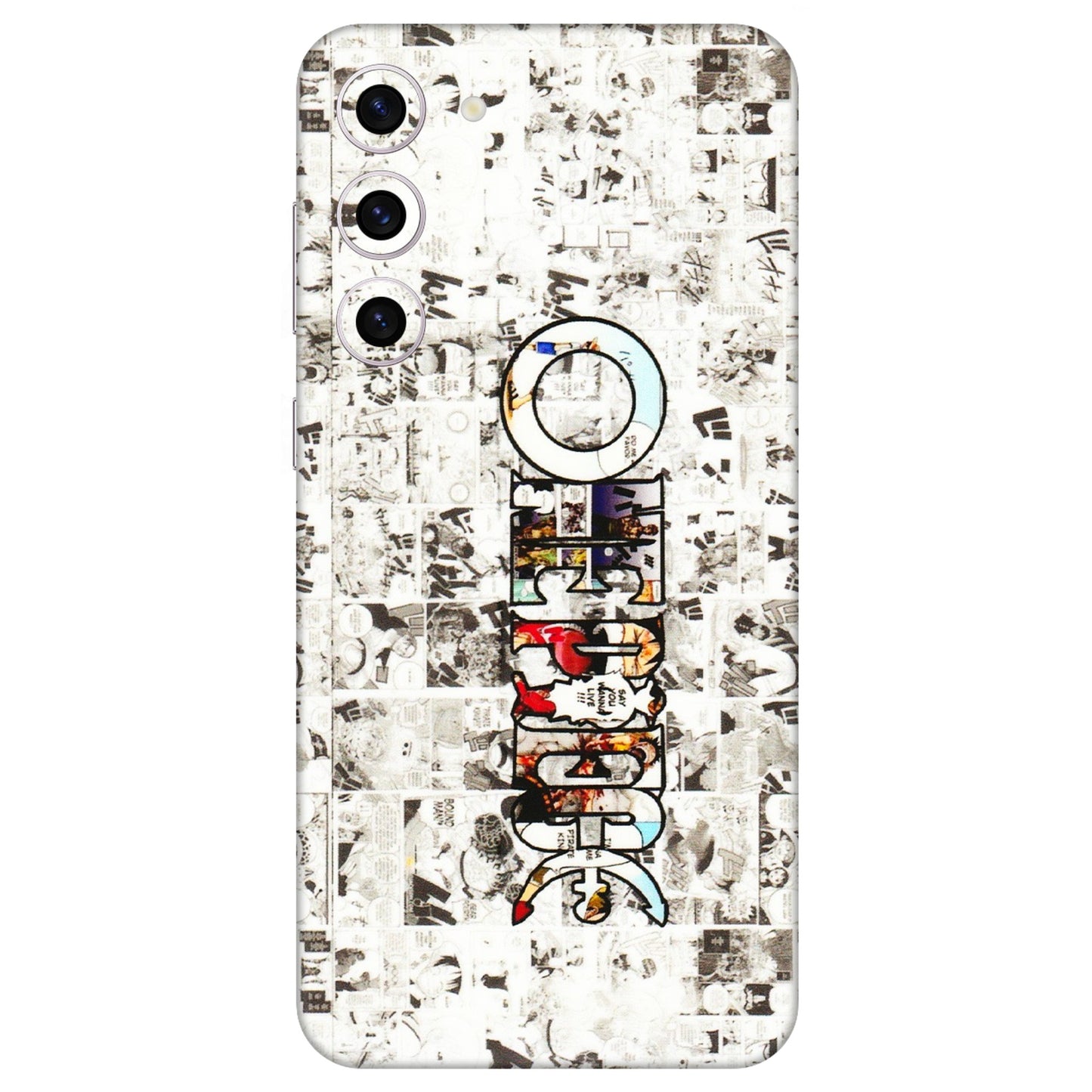 Samsung A/S Series Phone Skins (All Models) - One Piece Manga - 3D Embossed Finish (L-26) Samsung Galaxy S23 Plus (5G)