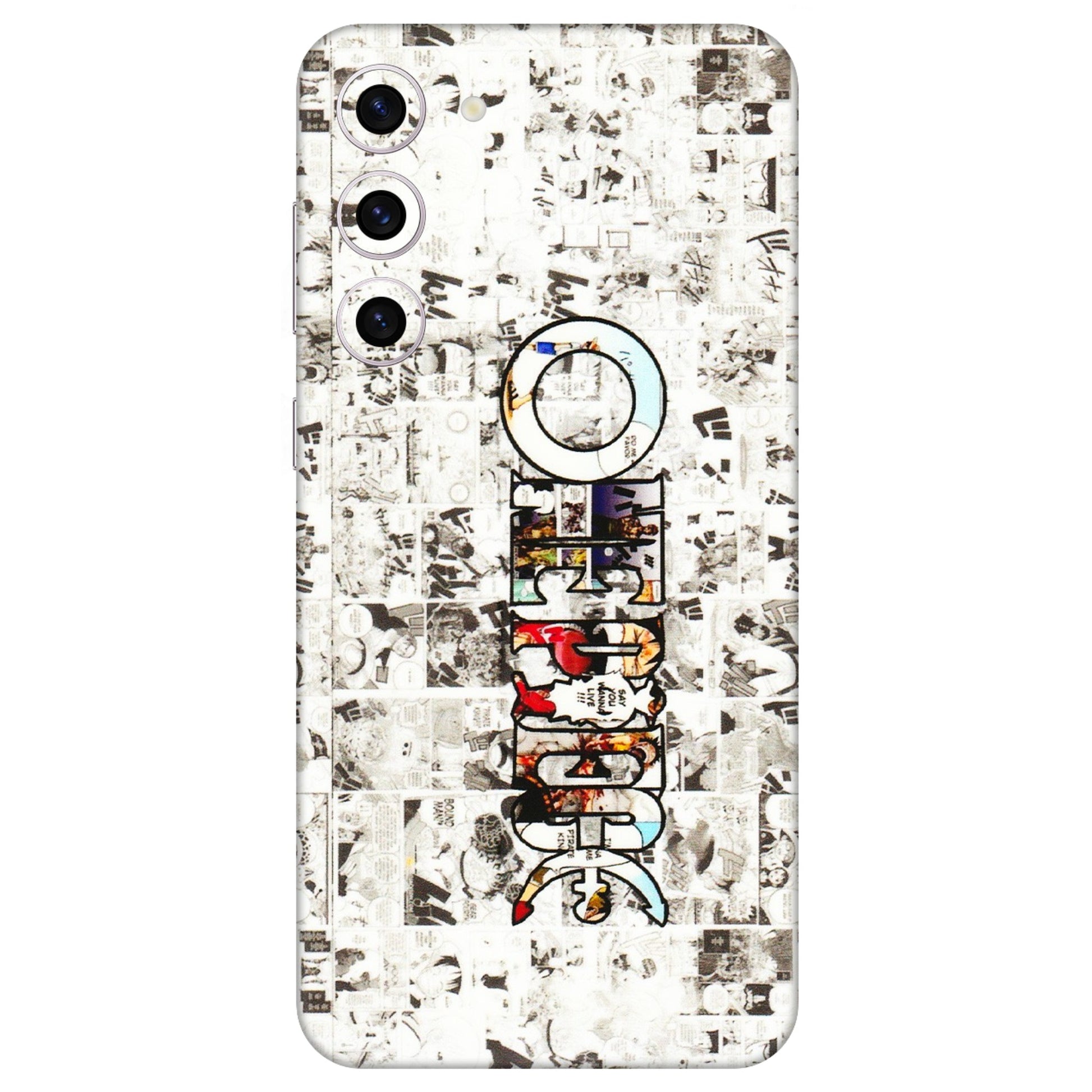Samsung A/S Series Phone Skins (All Models) - One Piece Manga - 3D Embossed Finish (L-26) Samsung Galaxy S23 Plus (5G)