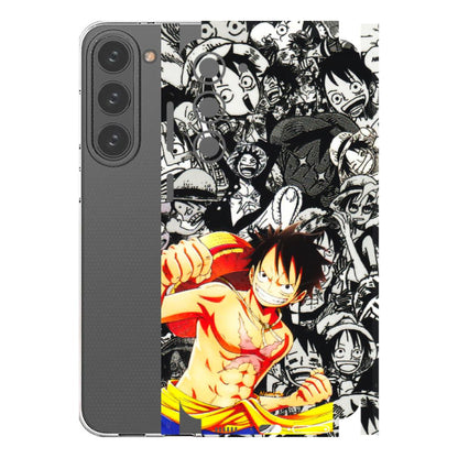 Samsung A/S Series Phone Skins (All Models) - Anime Comics Games Doodles - 3D Embossed Finish (L-27) Samsung Galaxy S23 Plus (5G)