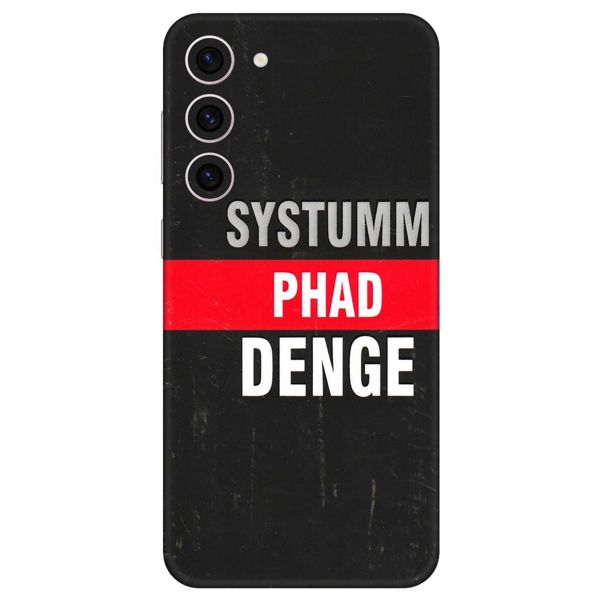 Samsung A/S Series Phone Skins (All Models) - Systumm Phad Denge - 3D Embossed Finish (L-278) Samsung Galaxy S23 Plus (5G)