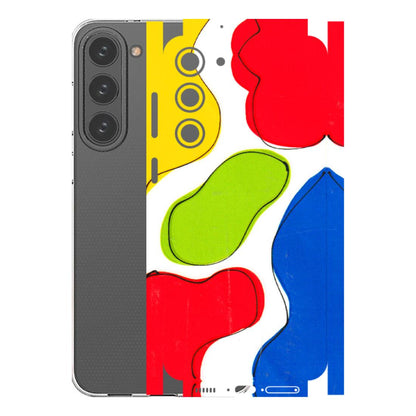 Samsung A/S Series Phone Skins (All Models) - RGB Colour Paint - 3D Embossed Finish (L-284) Samsung Galaxy S23 Plus (5G)