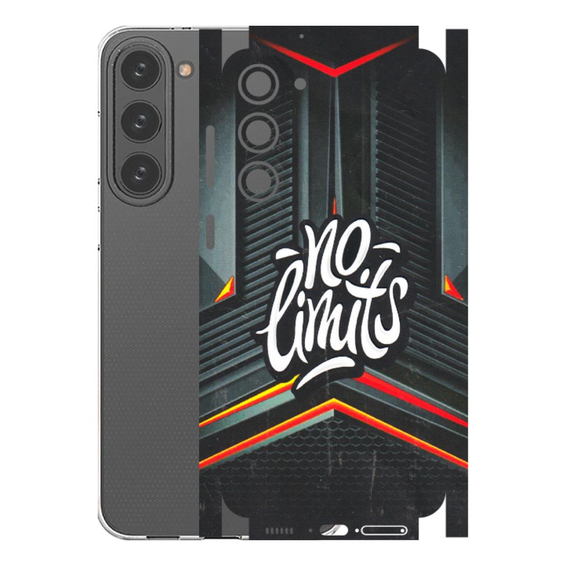 Samsung A/S Series Phone Skins (All Models) - No Limits - 3D Embossed Finish (L-286) Samsung Galaxy S23 Plus (5G)