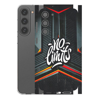 Samsung A/S Series Phone Skins (All Models) - No Limits - 3D Embossed Finish (L-286) Samsung Galaxy S23 Plus (5G)