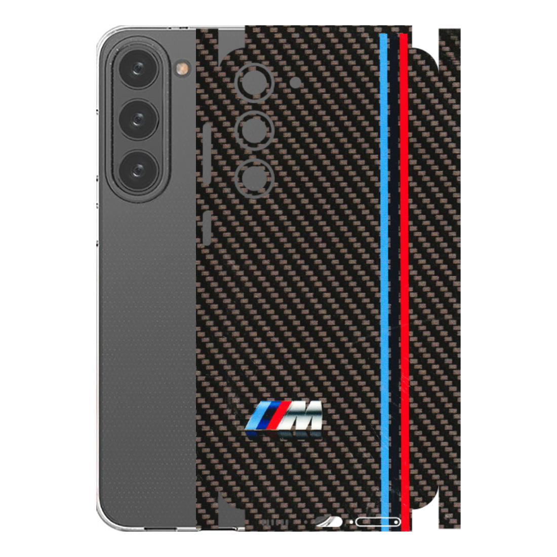 Samsung A/S Series Phone Skins (All Models) - BM Carbon Fiber Feels - 3D Embossed Finish (L-38) Samsung Galaxy S23 Plus (5G)