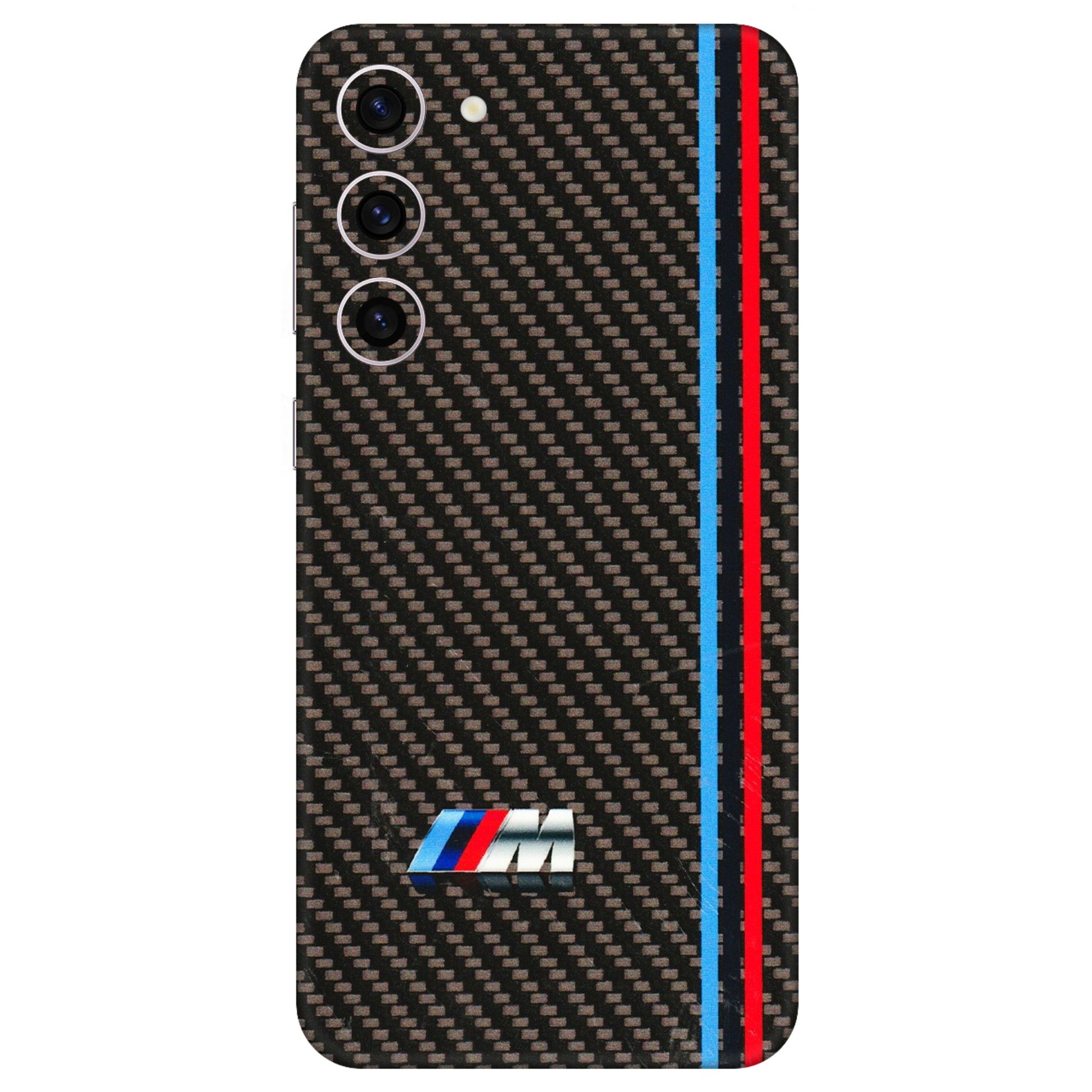 Samsung A/S Series Phone Skins (All Models) - BM Carbon Fiber Feels - 3D Embossed Finish (L-38) Samsung Galaxy S23 Plus (5G)