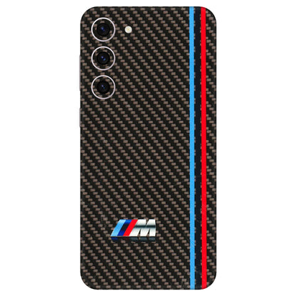 Samsung A/S Series Phone Skins (All Models) - BM Carbon Fiber Feels - 3D Embossed Finish (L-38) Samsung Galaxy S23 Plus (5G)