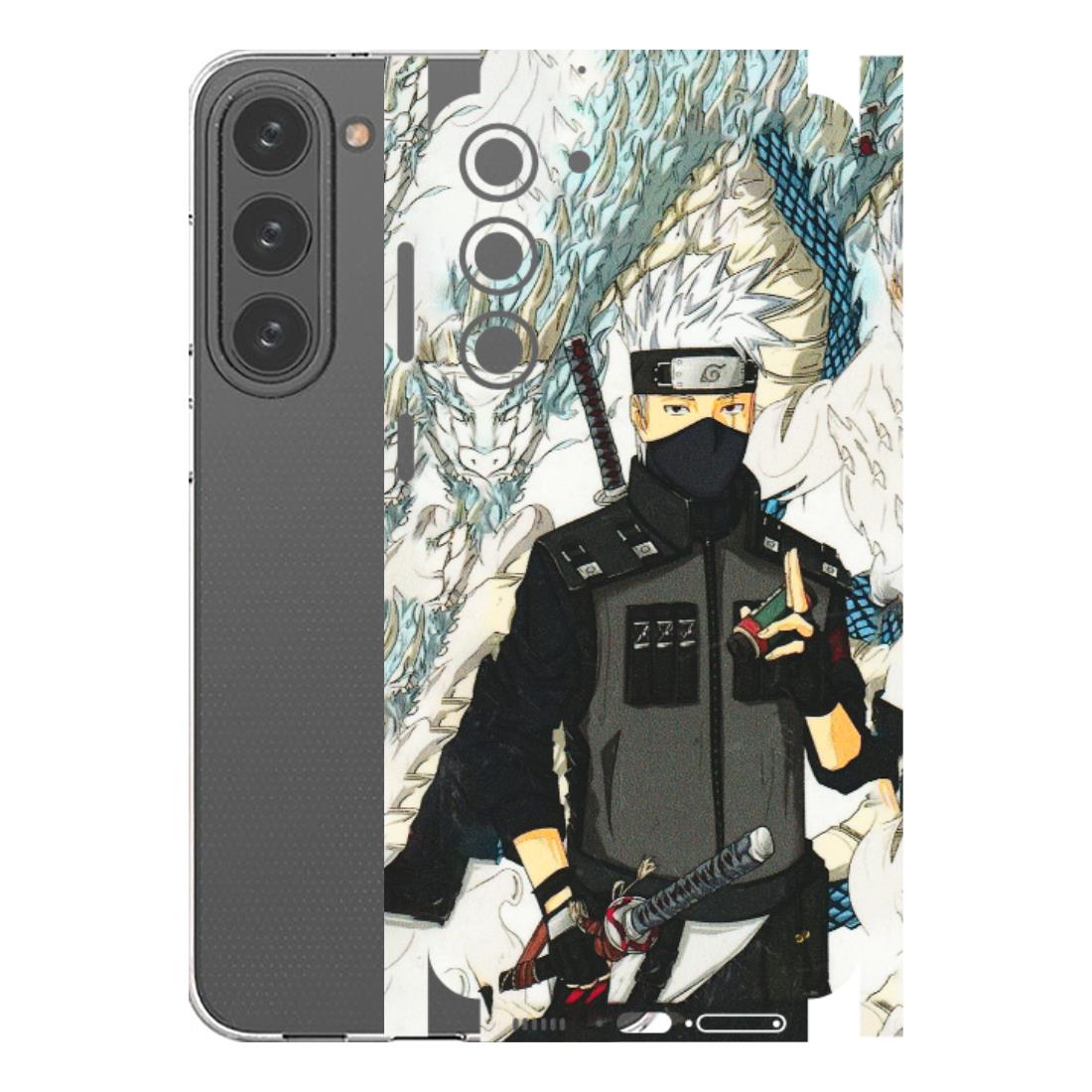 Samsung A/S Series Phone Skins (All Models) - Kakashi Hatake Naruto Anime - 3D Embossed Finish (L-46) Samsung Galaxy S23 Plus (5G)