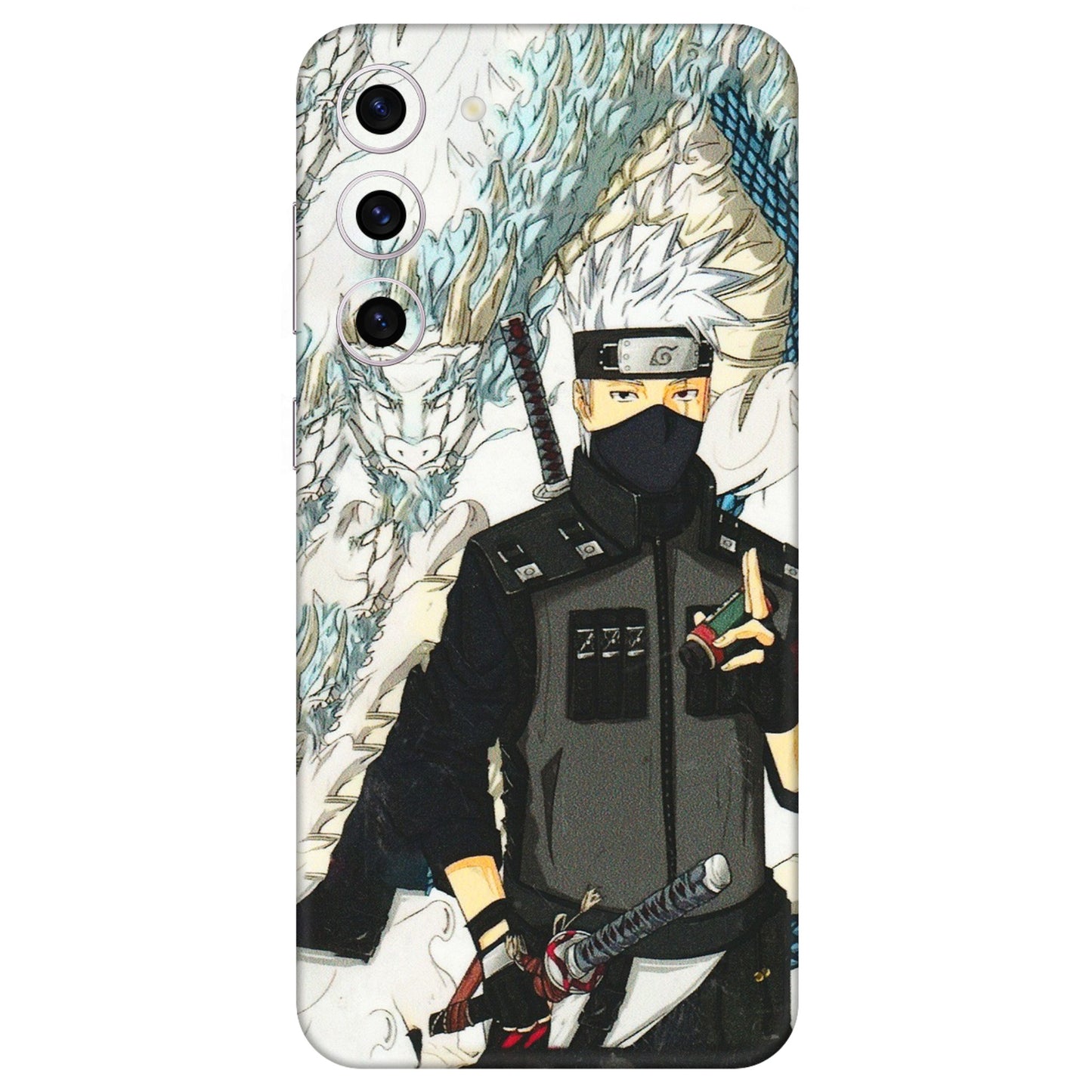 Samsung A/S Series Phone Skins (All Models) - Kakashi Hatake Naruto Anime - 3D Embossed Finish (L-46) Samsung Galaxy S23 Plus (5G)