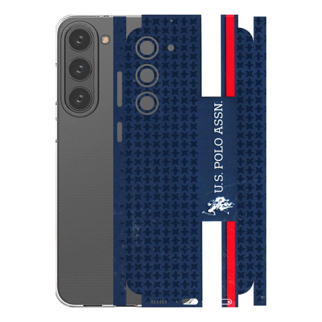 Samsung A/S Series Phone Skins (All Models) - US POLO Designer Brand - 3D Embossed Finish (L-65) Samsung Galaxy S23 Plus (5G)