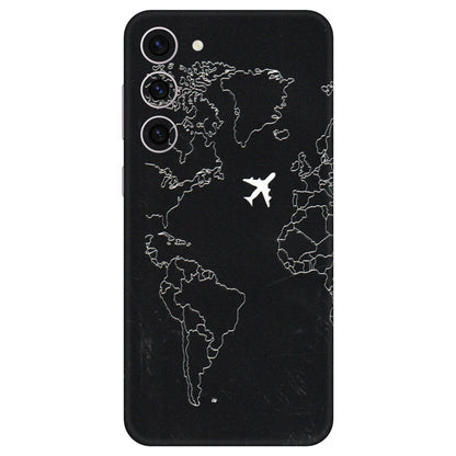 Samsung A/S Series Phone Skins (All Models) - Never Ending Travel - 3D Embossed Finish (L-79) Samsung Galaxy S23 Plus (5G)