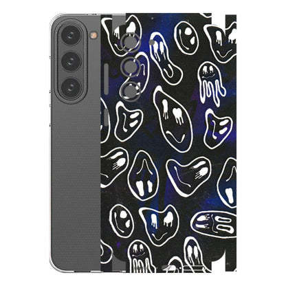 Samsung A/S Series Phone Skins (All Models) - Distorted Smileys - 3D Embossed Finish (L-92) Samsung Galaxy S23 Plus (5G)