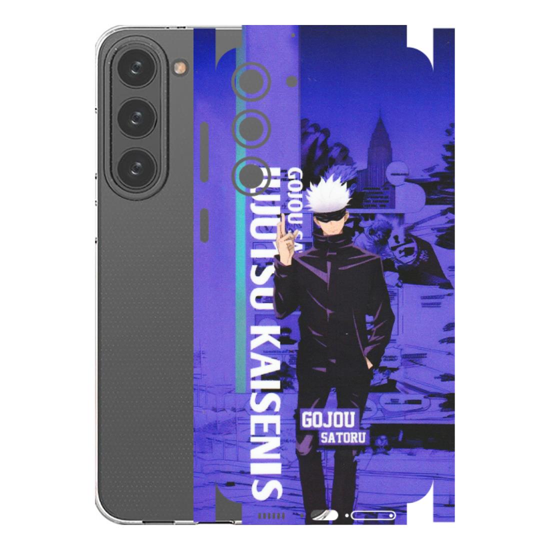 Samsung A/S Series Phone Skins (All Models) - Jujutsu Kaisen Gojo - Matte Finish (M-05) Samsung Galaxy S23 Plus (5G)