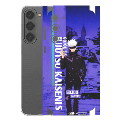 Samsung A/S Series Phone Skins (All Models) - Jujutsu Kaisen Gojo - Matte Finish (M-05) Samsung Galaxy S23 Plus (5G)