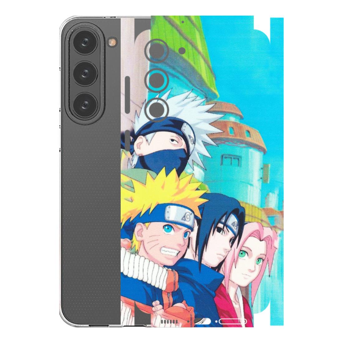 Samsung A/S Series Phone Skins (All Models) - Team Minato And Kakashi - Matte Finish (M-101) Samsung Galaxy S23 Plus (5G)