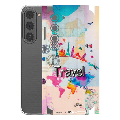 Samsung A/S Series Phone Skins (All Models) - Travel The Wonders - Matte Finish (M-108) Samsung Galaxy S23 Plus (5G)