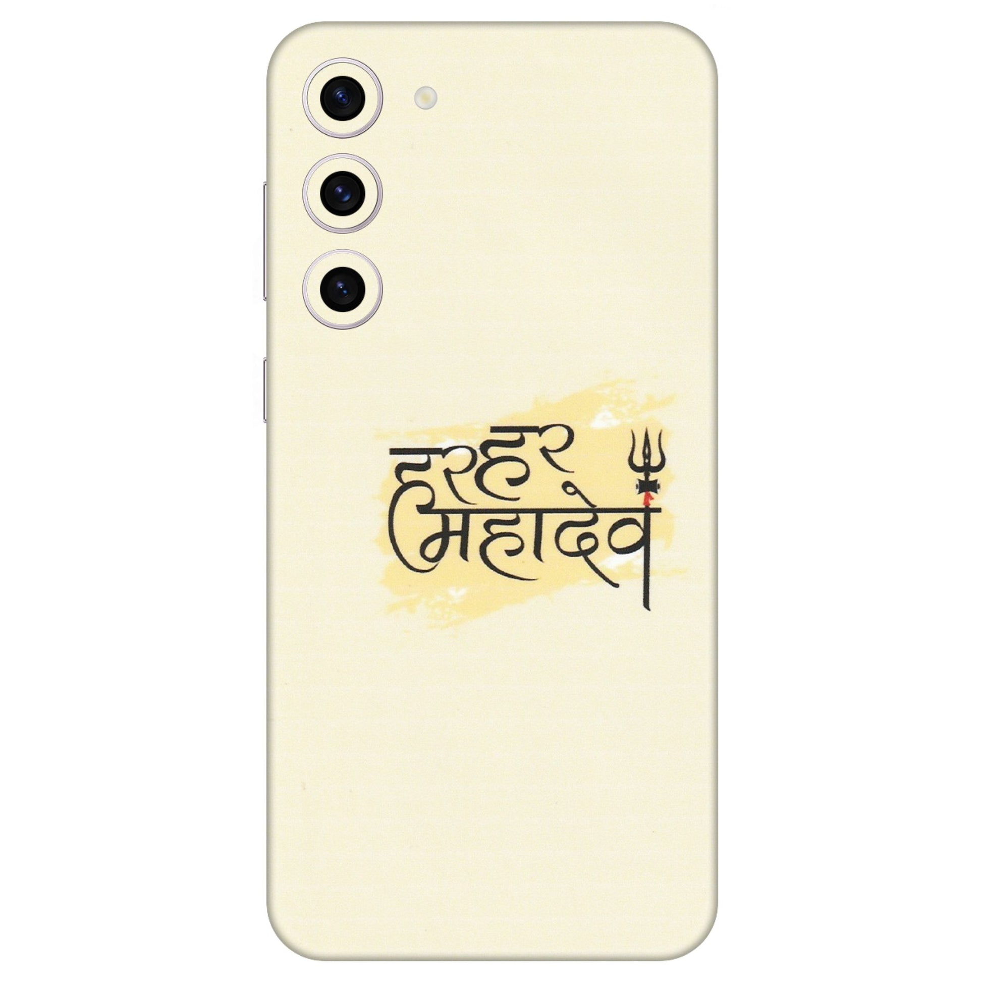 Samsung A/S Series Phone Skins (All Models) - Har Har Mahadev - Matte Finish (M-10) Samsung Galaxy S23 Plus (5G)