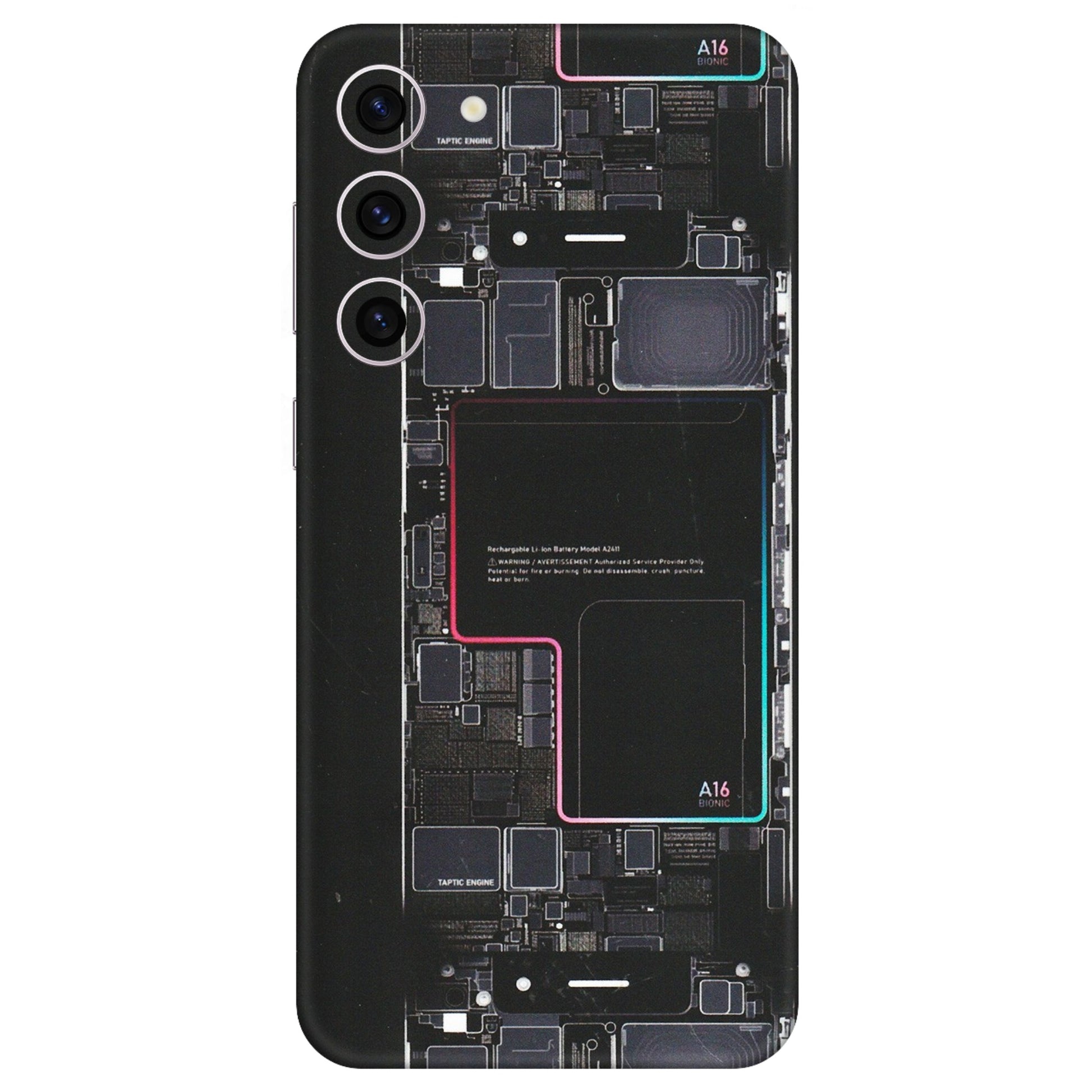 Samsung A/S Series Phone Skins (All Models) - Motherboard Circuit Layout - Matte Finish (M-117) Samsung Galaxy S23 Plus (5G)